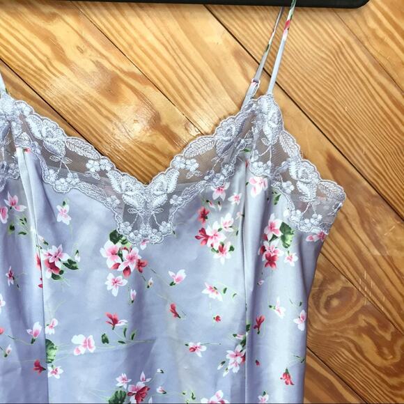 Y2K 90s Victoria’s Secret Floral Slip Dress Nightie - Picture 2 of 7